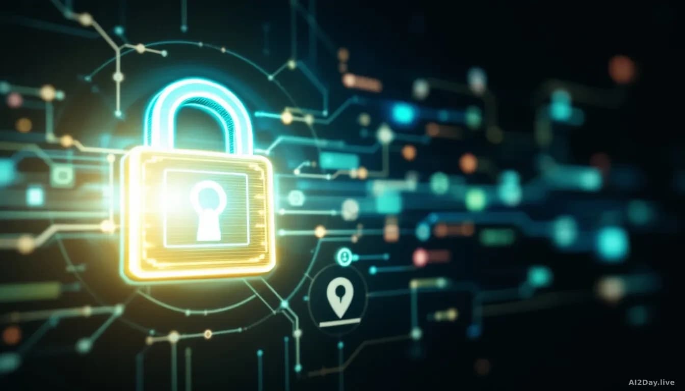 A digital lock with a double-factor authentication symbol, representing security in software supply chains