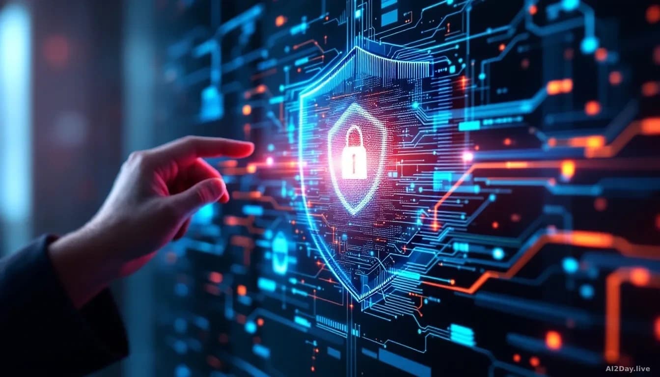 AI security system with digital shield