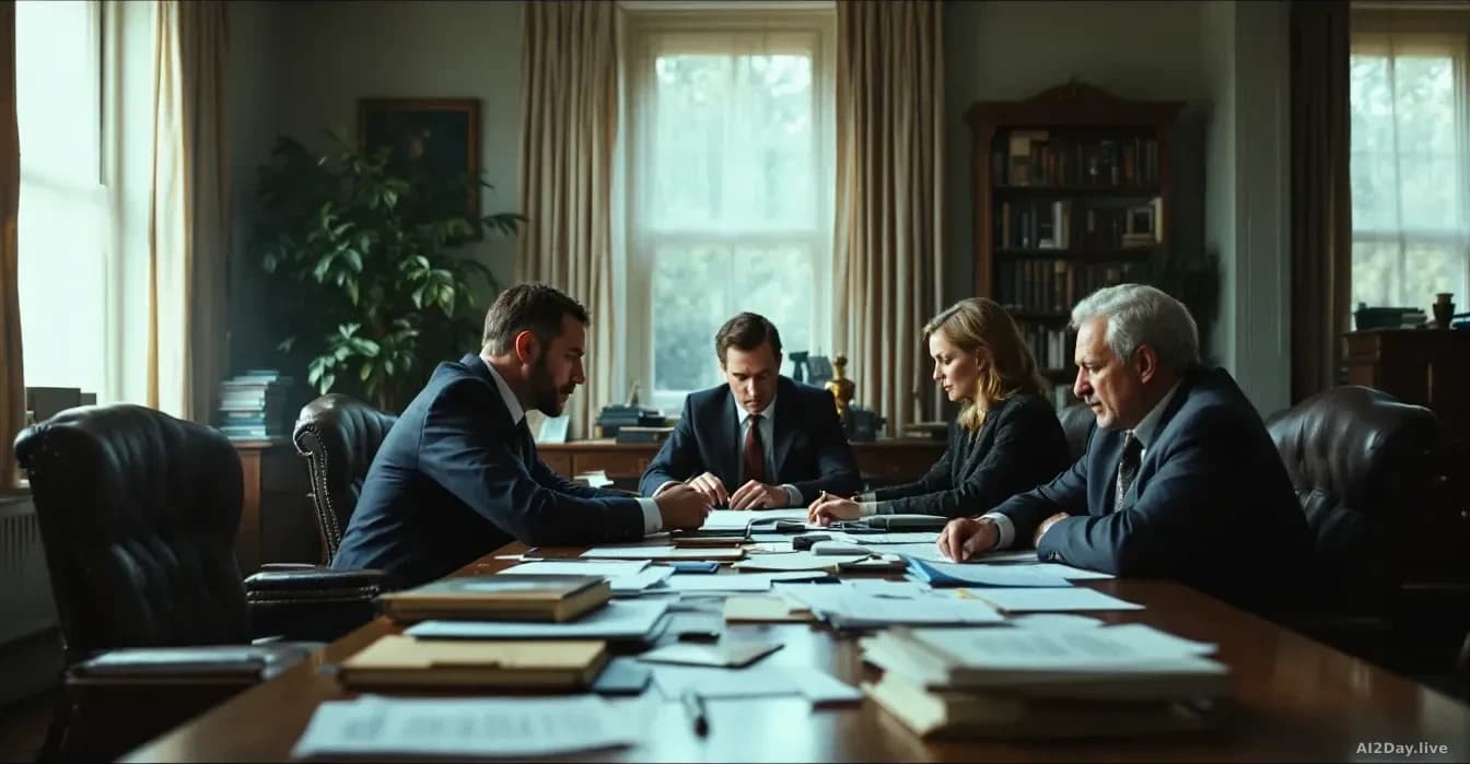 A copyright settlement office processing claims, with literary agents, publishers, and authors' representatives disagreeing over payment allocations, documents 